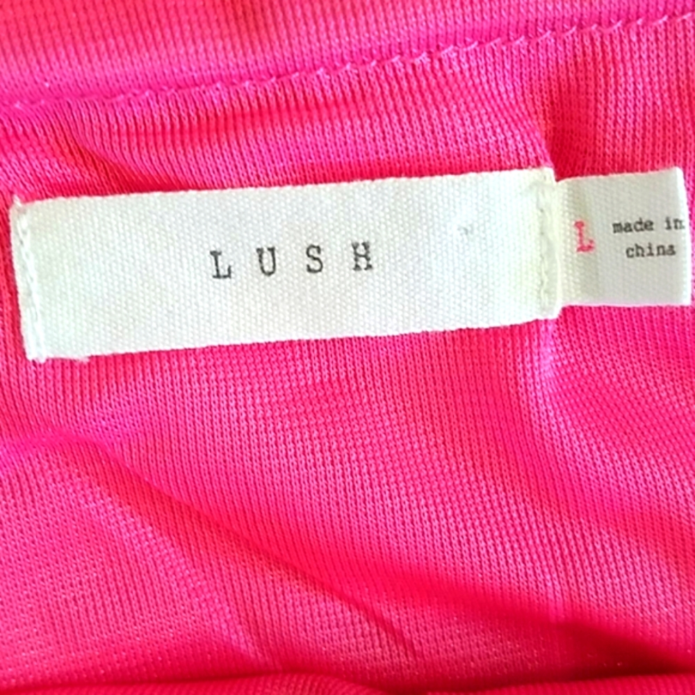 Lush Spaghetti Strap Mini Sundress in Pink - Picture 4 of 9